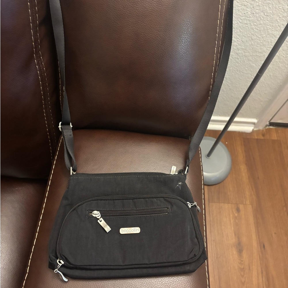 Baggallini Black Crossbody Travel Bag